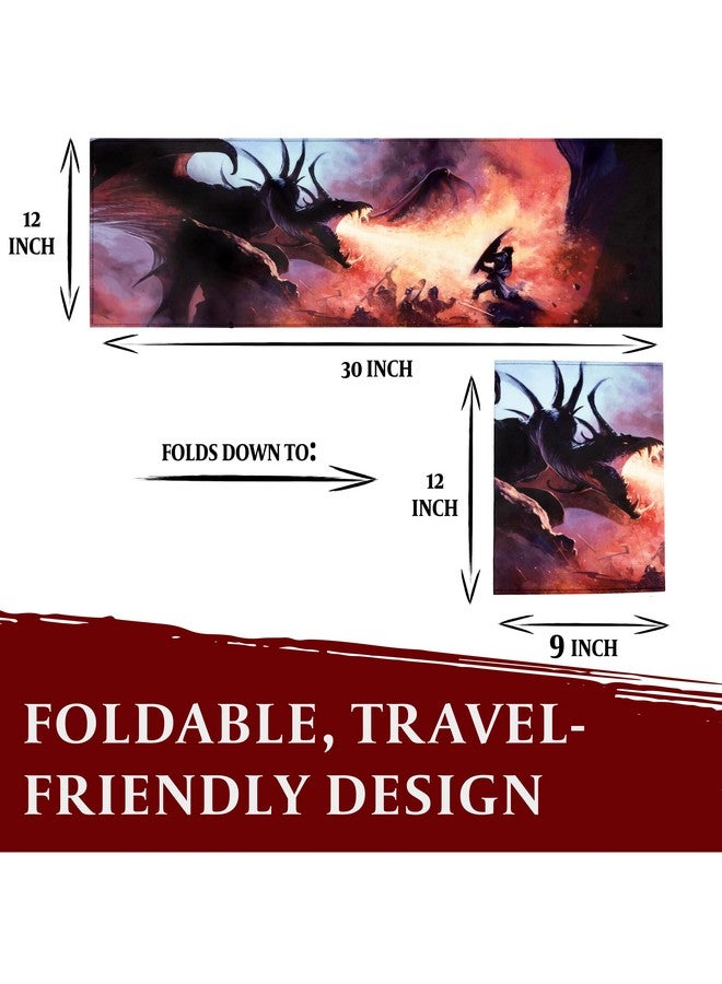 lynx DND DM Screen 5e - D&D Dungeon Master Screen Full Color Print with Customizable Inserts - Dungeons and Dragons GM / Game Master Accessories Gift for Man or Woman. Hide Your Dice Rolls, Maps & Books. - Image 4