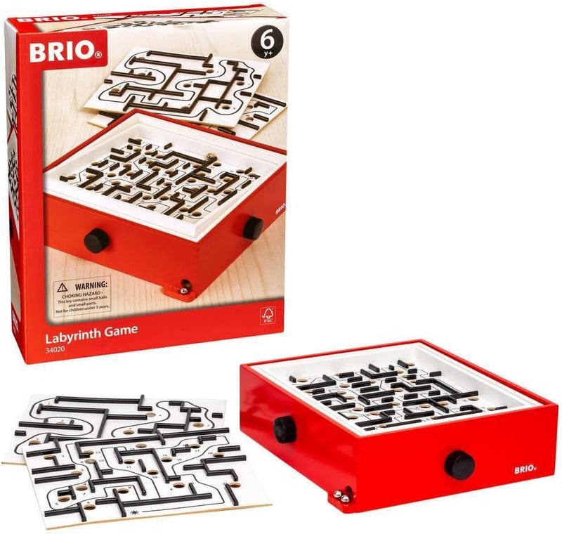 BRIO 34020 Labyrinth Game with Extra Boards for Skill Development - Image 5