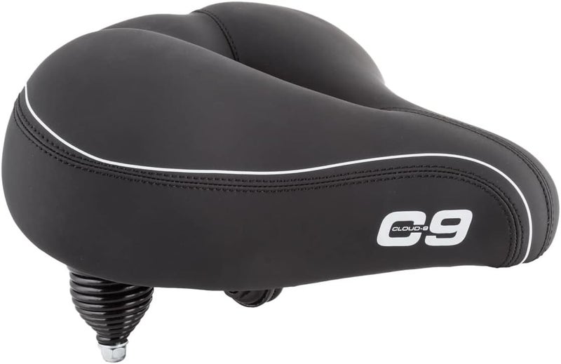 Cloud-9 Cruiser Select Saddle, 10.5" x 10.75", Black Soft Touch Vinyl - Image 1