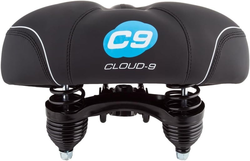 Cloud-9 Cruiser Select Saddle, 10.5" x 10.75", Black Soft Touch Vinyl - Image 2