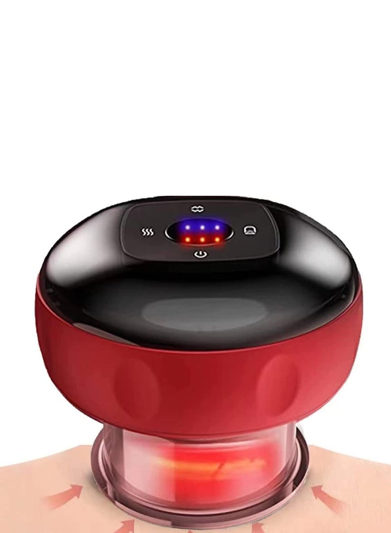 إلترازون مجموعة إلترازون "مجموعة الحجامة، غوا شا - أداة تدليك ديناميكية ذكية 3 في 1، جهاز تدليك السيلوليت قابل لإعادة الشحن، علاج الكؤوس الصينية لمكافحة السيلوليت" - Image 2