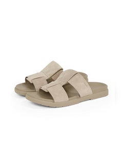 CALVIN KLEIN DOUBLE T LEATHER SANDALS  - Image 3