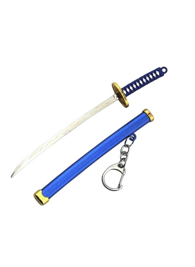 Generic SHAKTISM 15cm Mini ONE Piece Anime Zoro Mini Katana Sheathed Alloy, Collectible Toy Model, Anime Merchandise - 6inchcha (6inKatana_Z4)  - Image 2