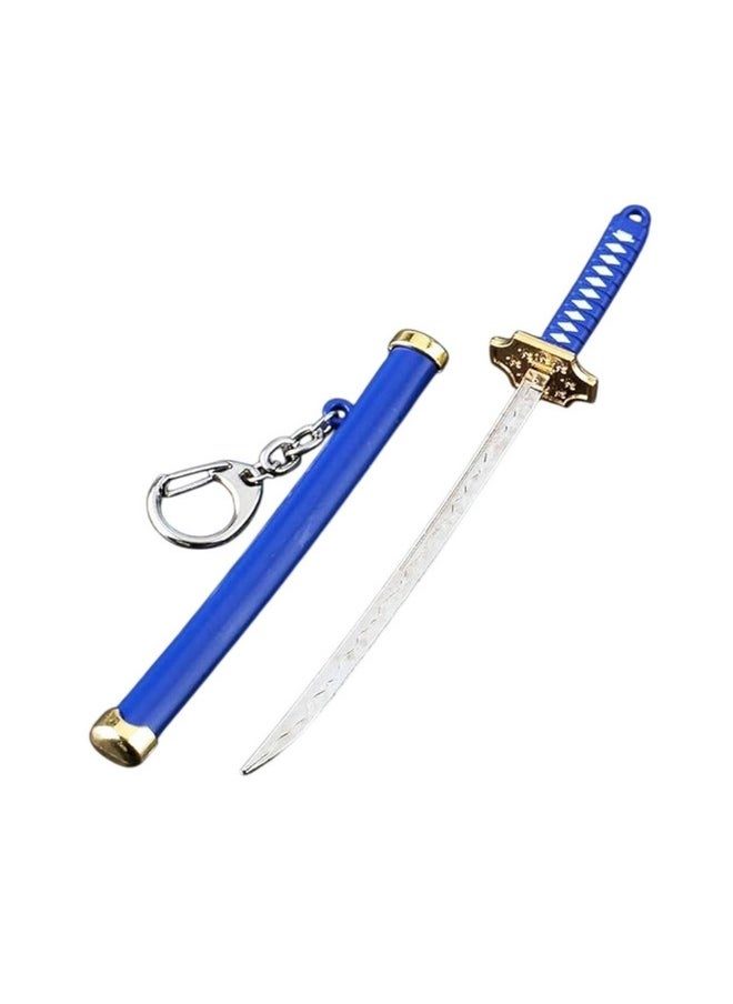 Generic SHAKTISM 15cm Mini ONE Piece Anime Zoro Mini Katana Sheathed Alloy, Collectible Toy Model, Anime Merchandise - 6inchcha (6inKatana_Z4)  - Image 1