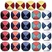 Liliful 24 Pcs 256 Inch Footbag Bulk Small Footbag Ball Multicolored Foot Indoor Toy for Kids Adults Teens Beginners Gifts Juggling Playing Games Party Favors MulticolorVintage - Image 2