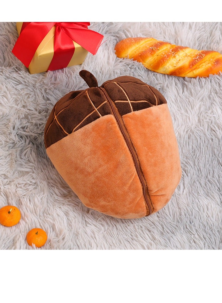 SYOSI Squirrel Stuffed Animal Reaistic Squirrel Stuffed Animal Plush Toy Reversible Plush Toy Double Sided with Zipper Soft and Safe Material Fun to Play for Kids Idea Gifts for Boys and Girls - Image 4