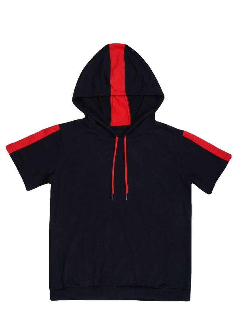 Game Fortnite ikonik clothing adult and children cosplay splicing short-sleeved sweatshirt cos suit Stage Dress Up Costume - Image 5