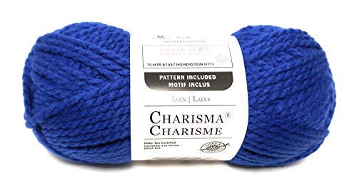 Charisma Loops & Threads Charisma Yarn 1 Ball Royal 3.5 ounces - Image 3