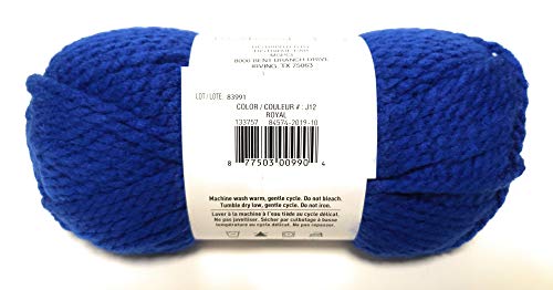 Charisma Loops & Threads Charisma Yarn 1 Ball Royal 3.5 ounces - Image 4