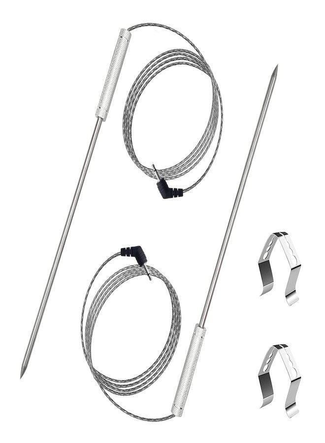YAOAWE Upgraded Meat Probe Replacement for Thermopro Thermometers TP04, TP06, TP06S, TP07, TP-07S, TP08, TP-08S, TP09, TP09B, TP-10, TP16, TP17, TP20, TP20S, TP25, TP27, TP28, TP829, TP930, 2.5mm - Image 1