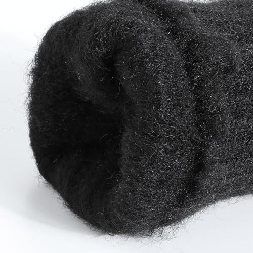 LADES Fingerless Gloves Thermal Winter Gloves Warm Knitted Half Finger Gloves Mittens for Men Women Typing Driving Working - Image 5