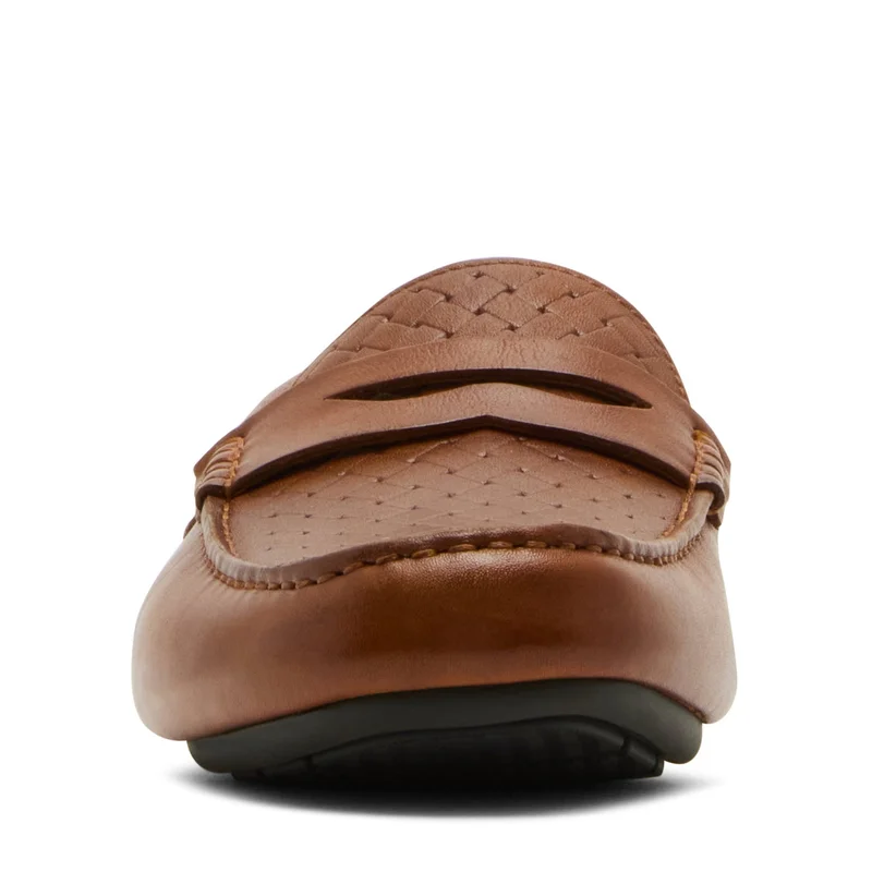 STEVE MADDEN  Kriston Textured Round Toe Loafers for Men | Best Price UAE