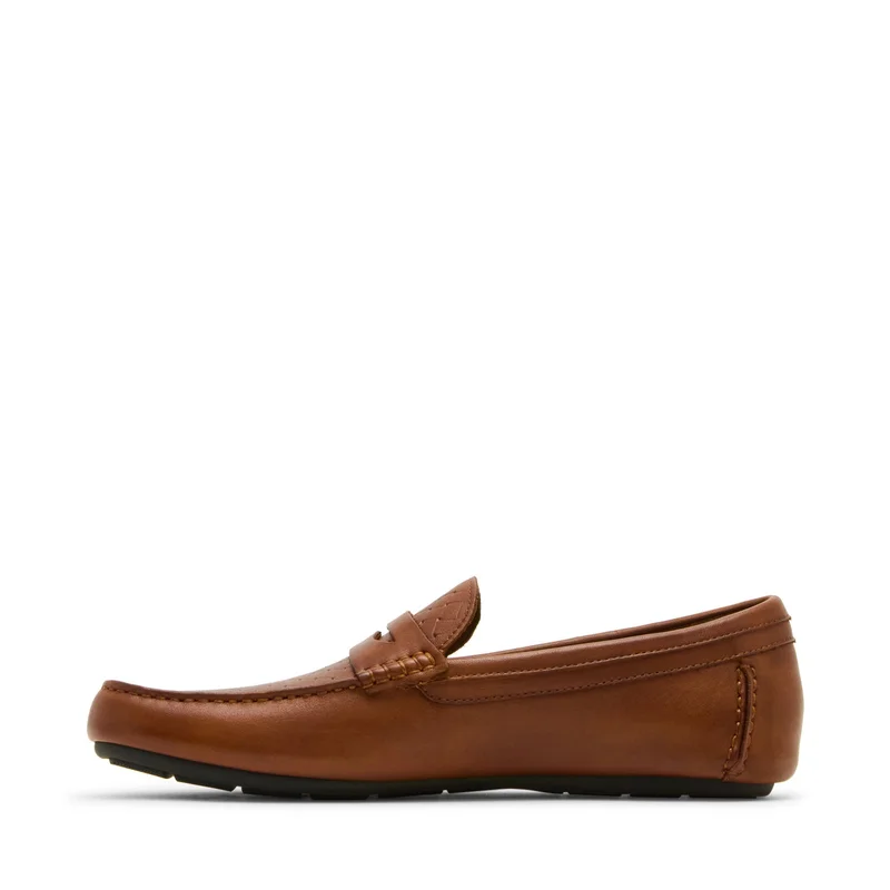 STEVE MADDEN  Kriston Textured Round Toe Loafers for Men | Best Price UAE