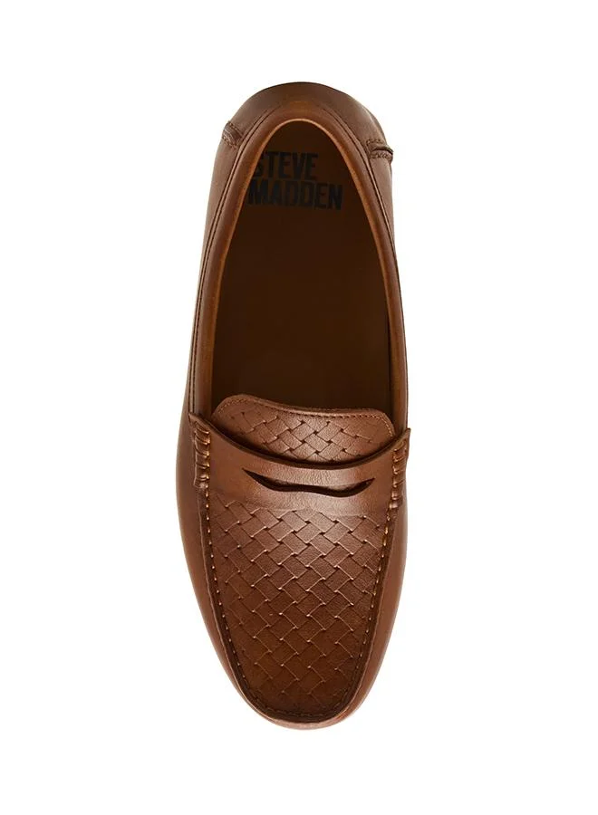 Steve Madden  Kriston Lace-Up Shoes - Tan for Men | Best Price UAE
