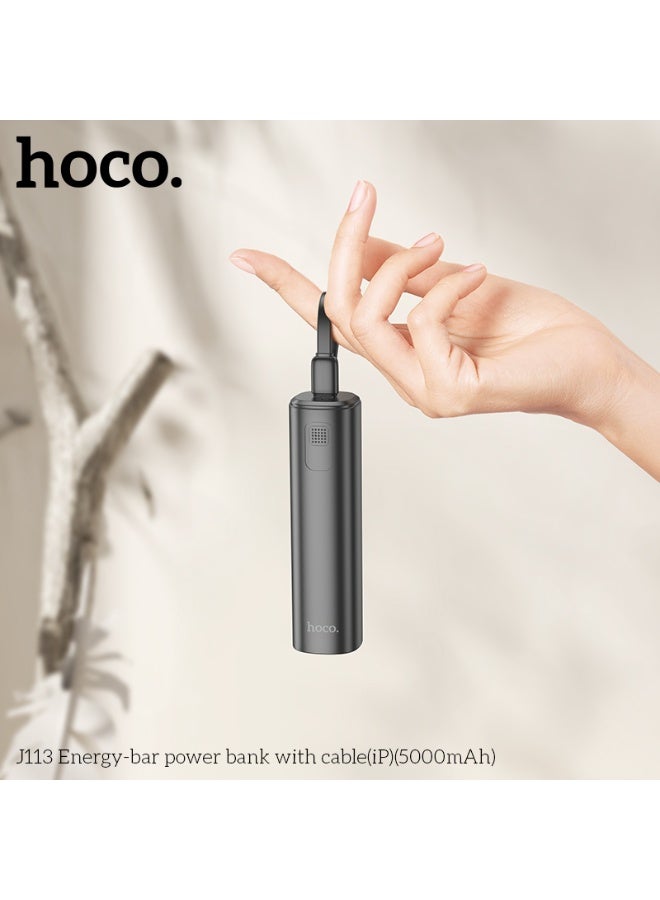 هوكو. بنك الطاقة السلكي J113 Energy Bar (Ip) (5000 مللي أمبير في الساعة) - Image 4