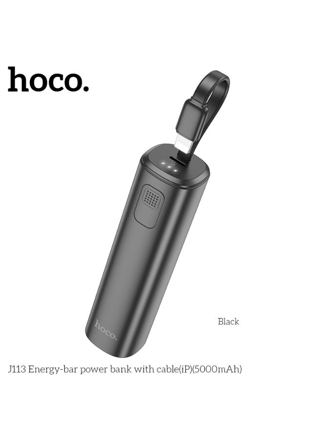 هوكو. بنك الطاقة السلكي J113 Energy Bar (Ip) (5000 مللي أمبير في الساعة) - Image 1