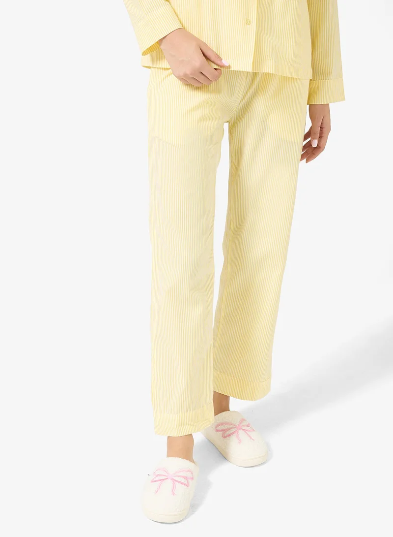 جينجر شبشب غرفة نوم فرو صناعي مريح