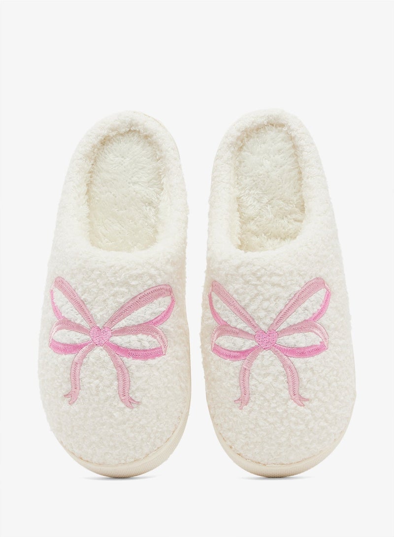 جينجر شبشب غرفة نوم فرو صناعي مريح - Image 2