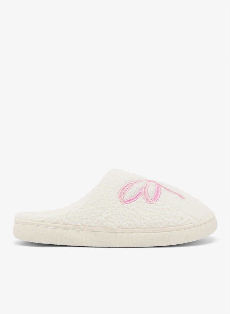 جينجر شبشب غرفة نوم فرو صناعي مريح - Image 1