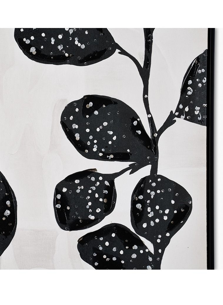 2XL Home Plant Painting Black 62.5x92.5cm  - Image 3