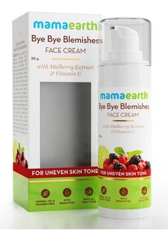 Mamaearth Mamaearth Bye Bye Blemishes Face Cream,  For Pigmentation & Blemish Removal,  With Mulberry Extract & Vitamin C (30 ML)  - Image 2