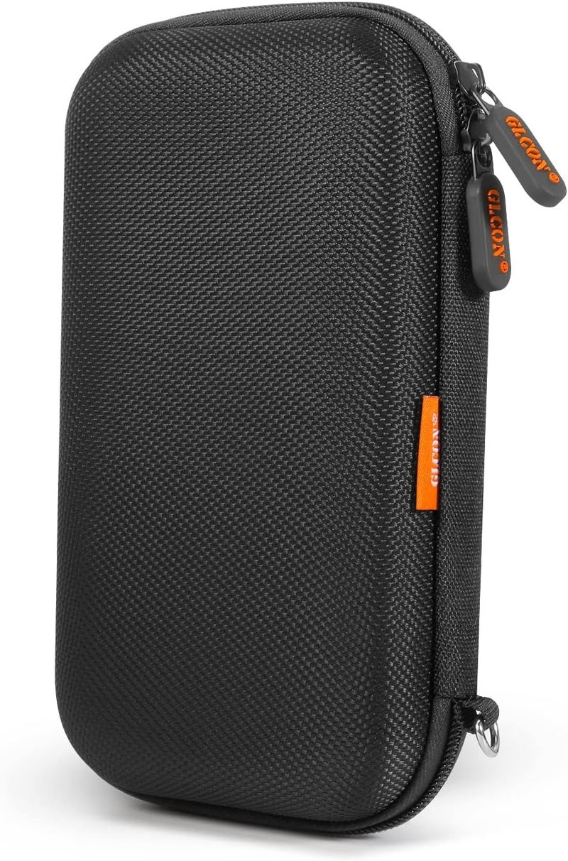 GLCON External Hard Drive Case - Shockproof EVA Carrying Case for WD My Passport Element Seagate Expansion Backup Toshiba 1TB 2TB 4TB - High Protection Portable Travel Electronic Power Bank Bag - Image 1