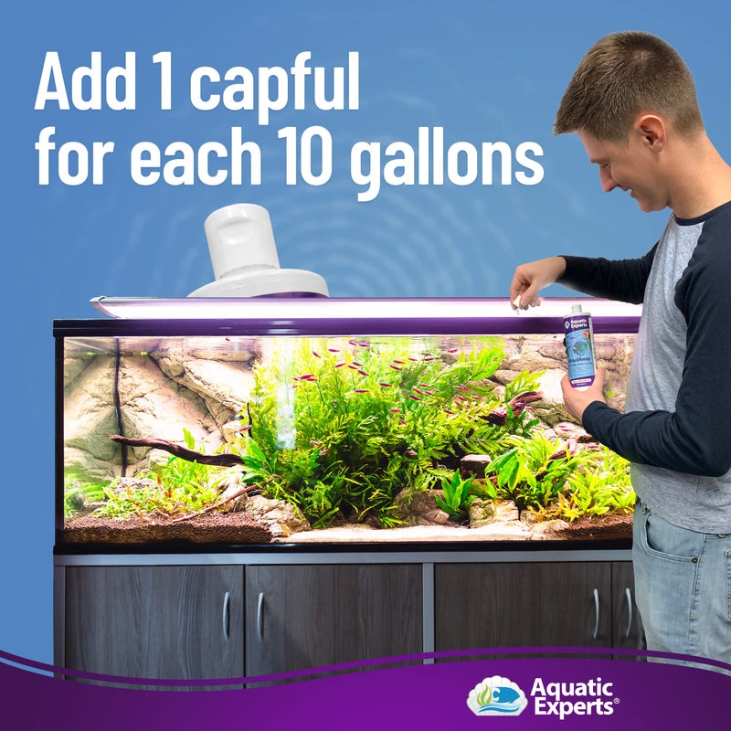 Aquatic Experts KloudAway Freshwater Aquarium Water Clarifier - Clears Cloudy Water, Water Clarifier for Fish Tank, Made in USA, Aquatic Experts (1 Pack) - Image 5