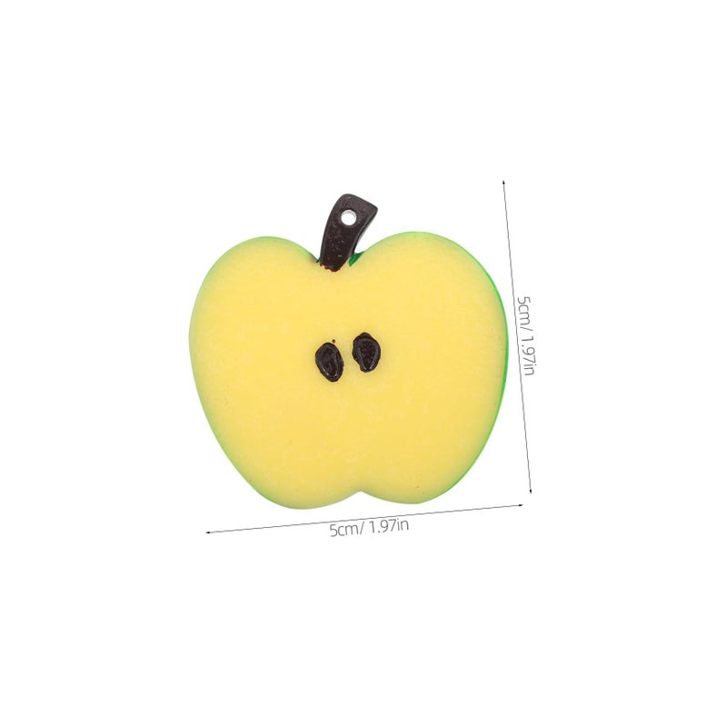 Totority 10pcs Realistic Artificial Fruit Slices Simulation Toy Home Kitchen Decoration Mini Faux Photography Props Creative Display - Image 3