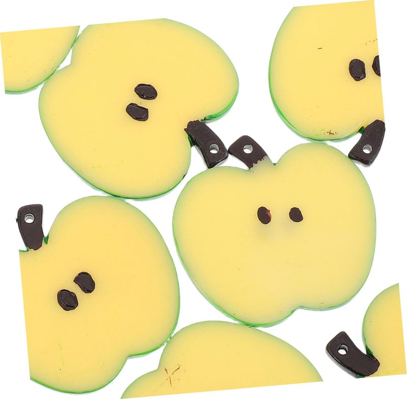 Totority 10pcs Realistic Artificial Fruit Slices Simulation Toy Home Kitchen Decoration Mini Faux Photography Props Creative Display - Image 4