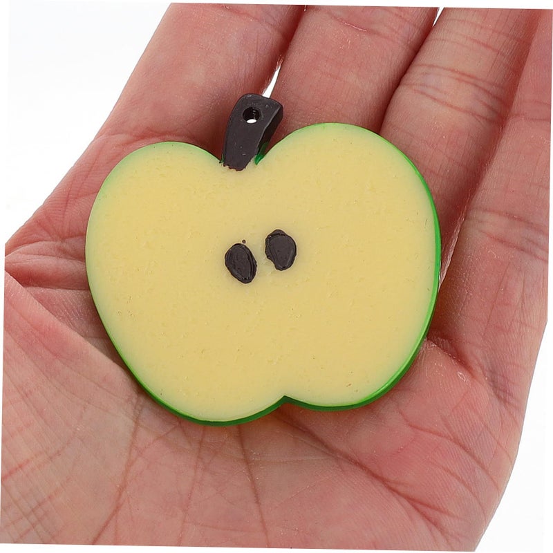 Totority 10pcs Realistic Artificial Fruit Slices Simulation Toy Home Kitchen Decoration Mini Faux Photography Props Creative Display - Image 5