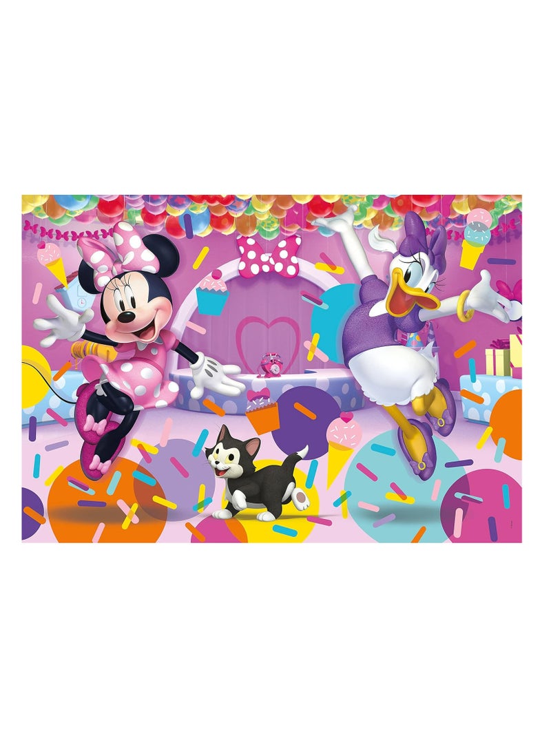 كليمينتوني بازل لعبة تركيب الصور المقطوعة الملونة ميني ديزني جونيور من كليمنتوني، 104 قطعة - Image 3