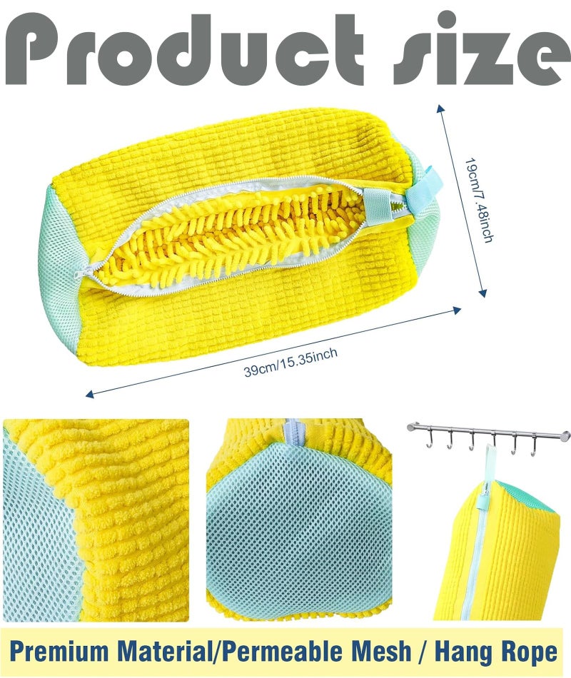 NUDFSY Laundry Bag for Travel - Reusable Fabric Shoe and Clothes Washing Bag for Laundry and Dryer - Image 3