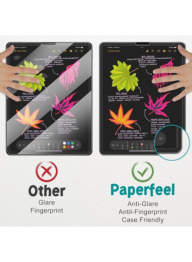 erorex 2Pack Paper Screen Protector Compatible With Huawei Matepad 12X 12 Inch 2024 Anti Glare Matte Anti Scratch Write And Draw Like On Paper Compatible With Pencil For Huawei Matepad 12X 12 Inch 2024 - Image 5