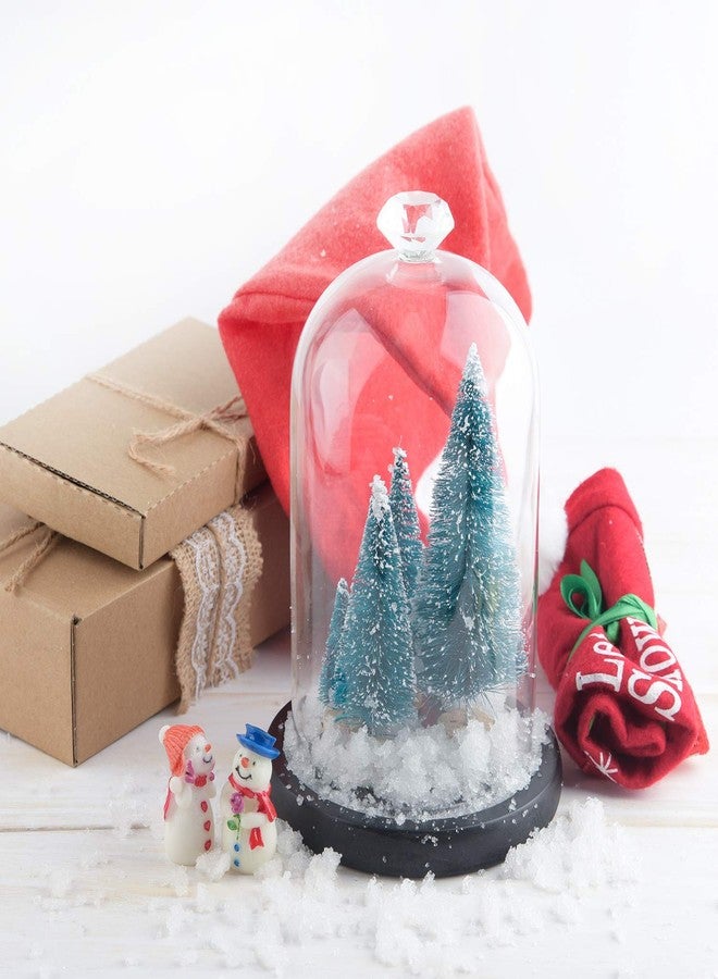 KUUQA 48Pcs Mini Sisal Trees Bottle Brush Trees Diorama Models Miniature Christmas Trees for Crafts, Christmas Party Home Decoration, Small Size Trees - Image 4
