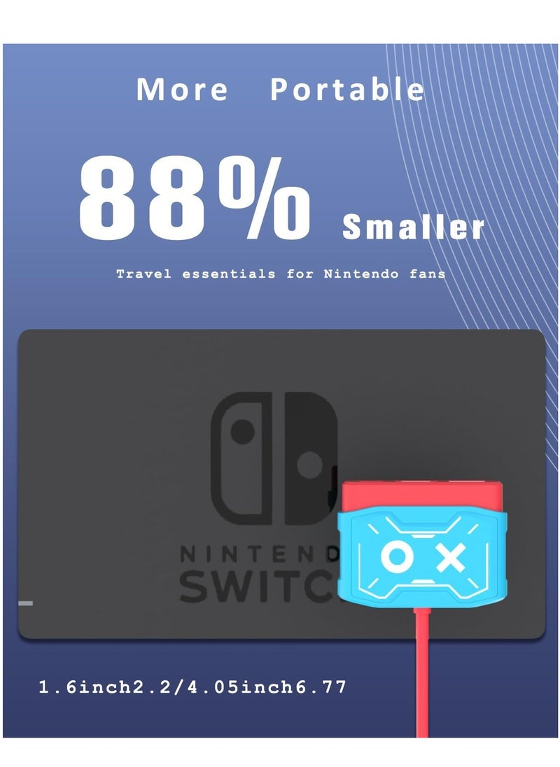 كيلا - قاعدة توصيل Switch لـ Nintendo Switch، قاعدة توصيل Switch المحمولة البديلة لـ Nintendo Switch Dock، محول HDMI TV، قاعدة توصيل Switch للسفر، ملحقات Nintendo Switch - Image 1