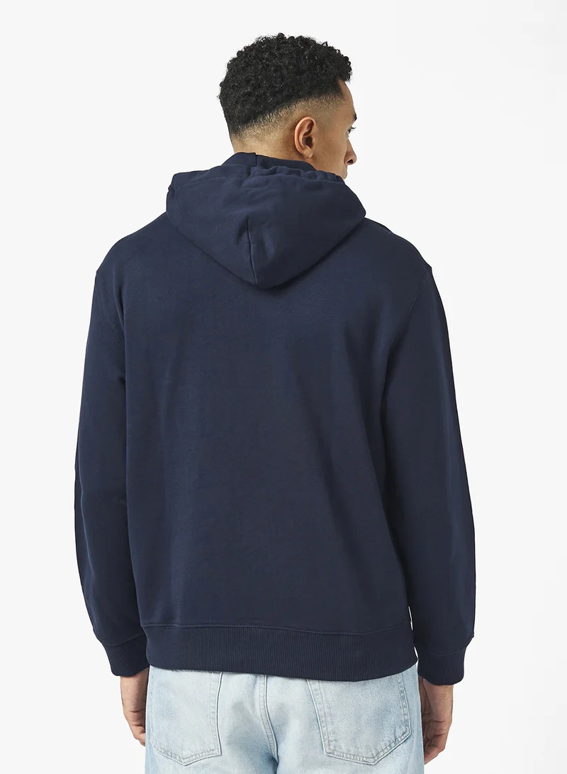 Calvin Klein Jeans Logo Pullover Hoodie