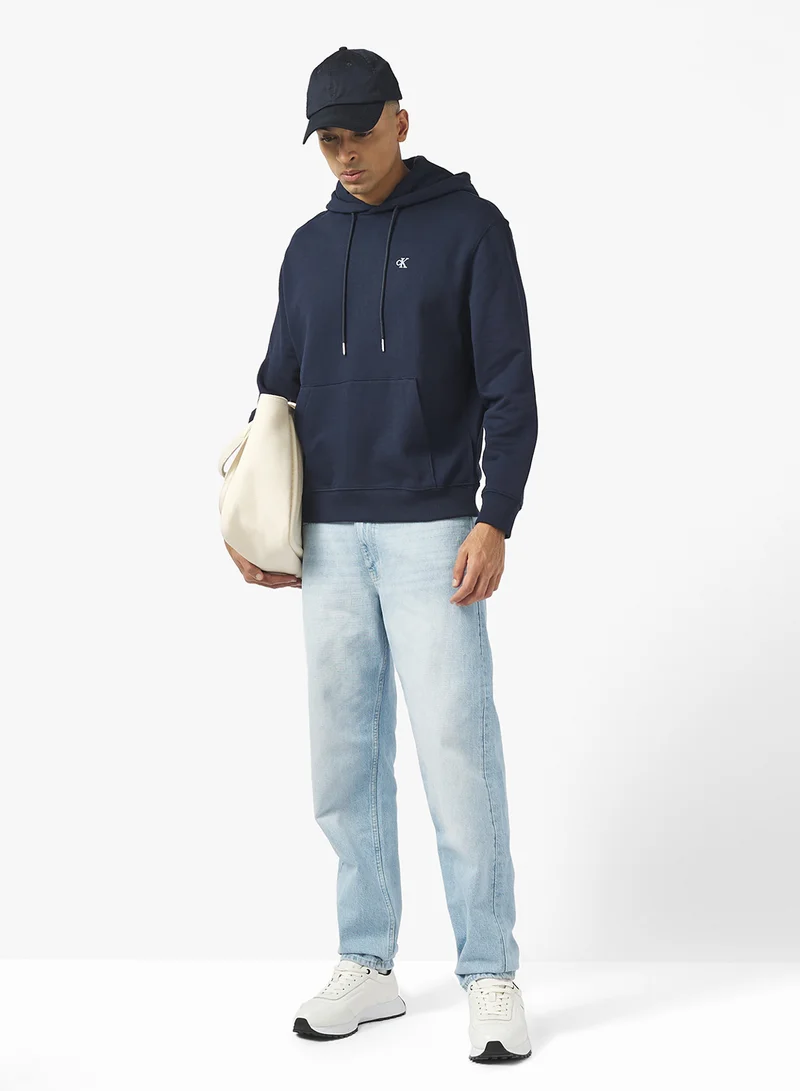 Calvin Klein Jeans Logo Pullover Hoodie