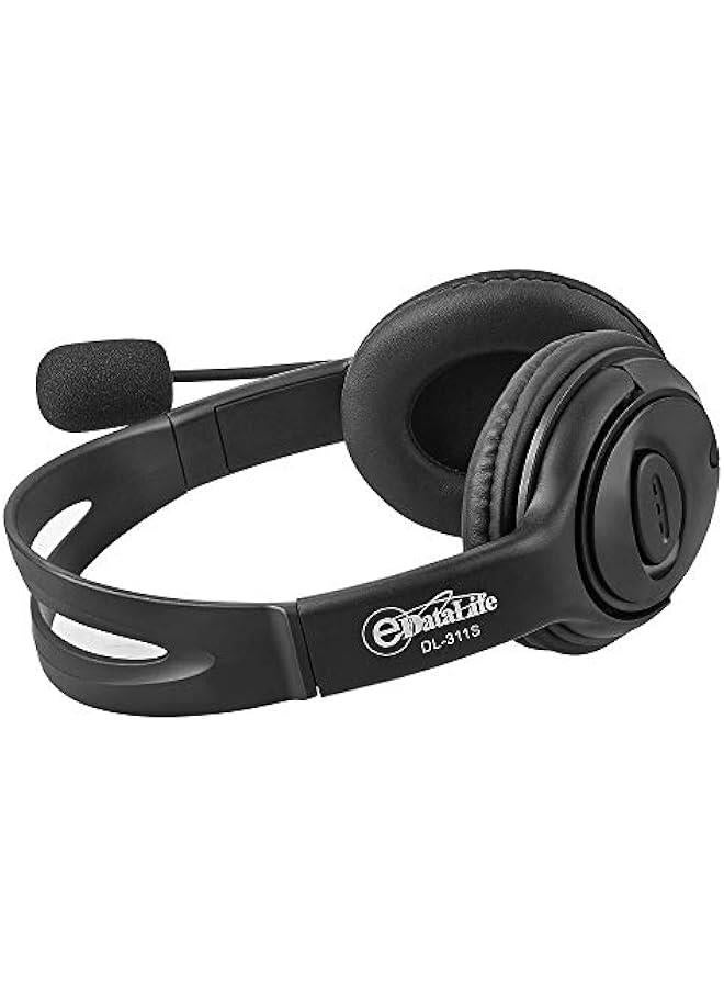 عام Edatalife Stereo Gaming Headset, Dl-311S - Black, Wired - Image 3
