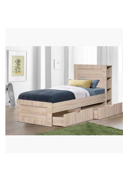 Home Box Cooper Brussel Single Bed With 4 Drawers 232x112x96 cm  - Image 1