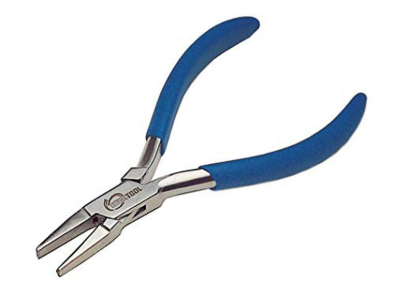 EURO TOOL Bending Pliers, Flat/Half-Round Bending Pliers, 5 Inches | PLR-750.40 - Image 4