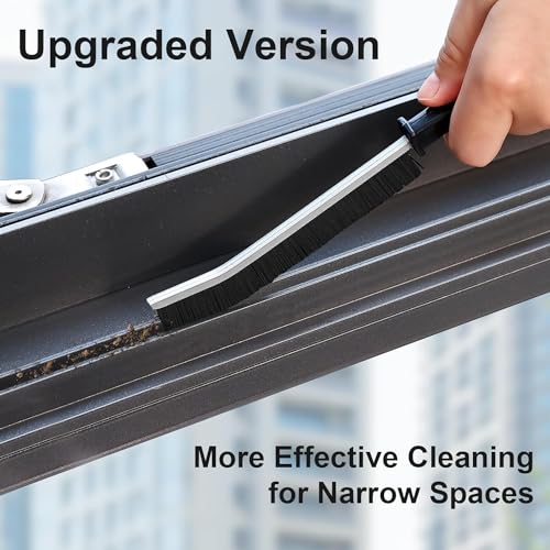 RIOMAX Gap Cleaning Brush Hard Bristle Gap Brush for Cleaning Dead Corner Cleaning Brush Used for Home Toilet Bathroom Kitchen Tiles Window Slots (Pack of 3) - Image 2