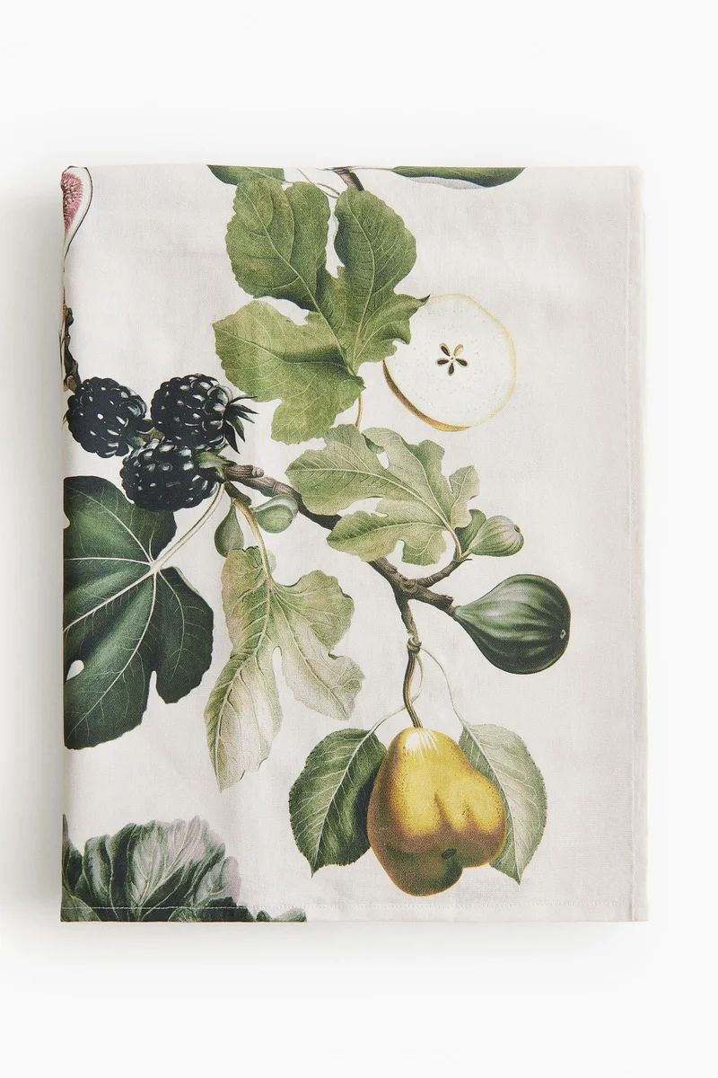 H&M Patterned cotton tablecloth