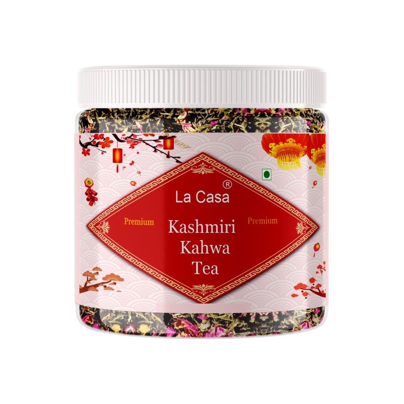 La Casa Kashmiri Qehwa | Premium Sugarfree Kahwa | Saffron & Spices | 150 grams - Image 1