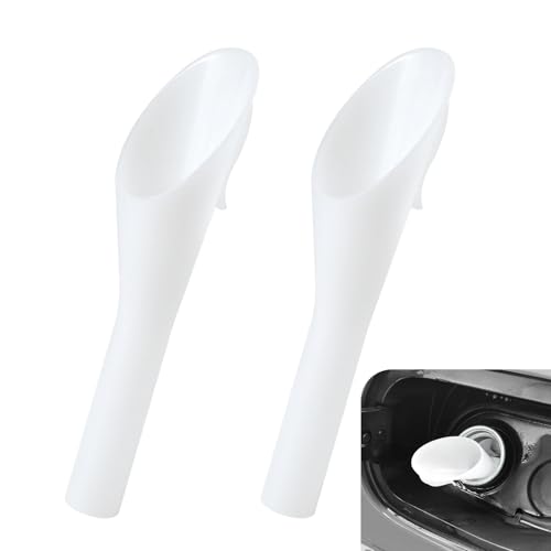 Hbxdeco 2PCS Fuel Filler Gas Tank Funnel Tube, 8U5Z17B068B Fuel Tank Filler Tube Neck Sleeve Replaces 8U5A17B068AD, 8U5Z17B068A, Compatible with F150 Explorer MKC MKT Mariner Milan - Image 1