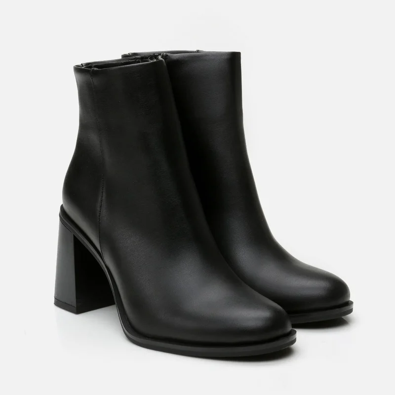 Hotiç 01BOH295370A100 BLACK Women's High Heel Boots