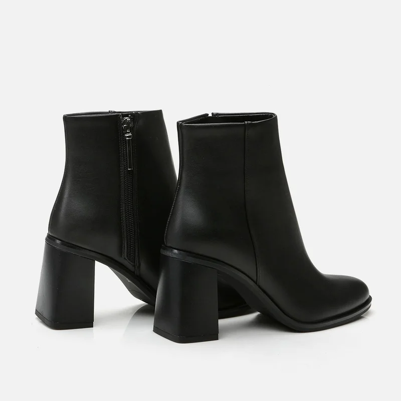 Hotiç 01BOH295370A100 BLACK Women's High Heel Boots