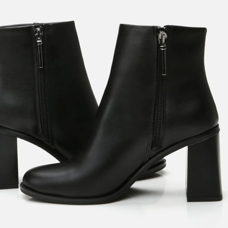 Hotiç 01BOH295370A100 BLACK Women's High Heel Boots