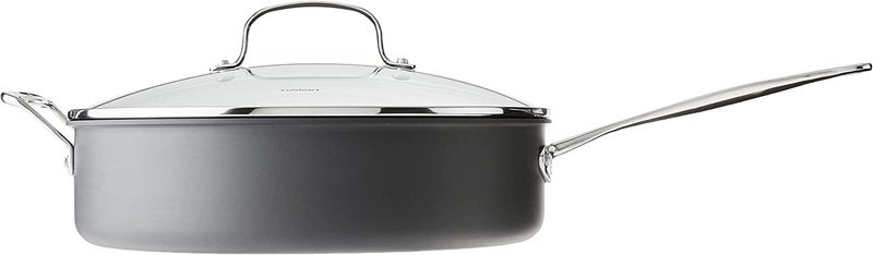 Cuisinart 633-30HP1 Chef's Classic 5.5-Quart Saute Pan Nonstick-Hard-Anodized, Black - Image 2