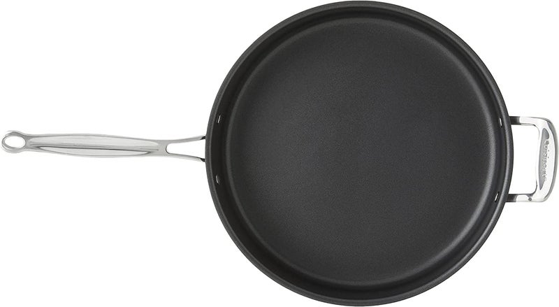 Cuisinart 633-30HP1 Chef's Classic 5.5-Quart Saute Pan Nonstick-Hard-Anodized, Black - Image 3