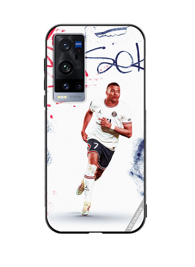 VR CREATIVE Protective Case Cover For Vivo X60 Pro Plus Mbappe Design Multicolour - Image 1
